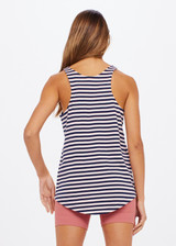 ISSY TANK - NAVY/BLUSH [USW123014]