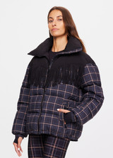 トップス loewe check puffer jacket LUMIERE FOX PUFFER JACKET in CHECK | The UPSIDE