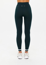 THE UPSIDE women's green Form Seamless 25inch Legging is designed for a firm & supportive fit and features moisture control properties. Perfect for yoga & pilates.