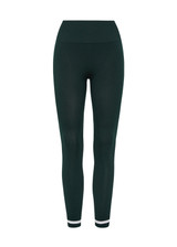 THE UPSIDE women's green Form Seamless 25inch Legging is designed for a firm & supportive fit and features moisture control properties. Perfect for yoga & pilates.