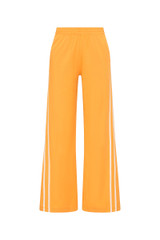 THE UPSIDE women’s lightweight yellow Juliet Pant features a low-rise fit with contrast binds and split hem detail. Perfect for travel and everyday wear.