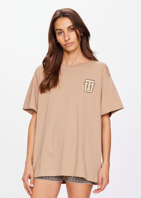 SAMMI TEE - MOCHA [USW125045]