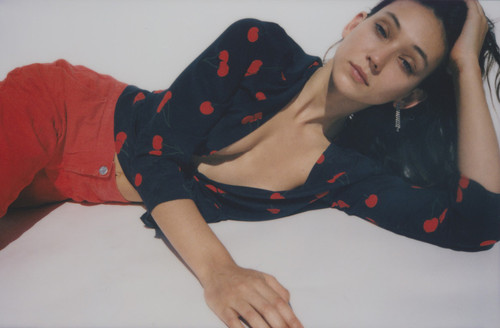 The Bianca - Wild Cherry, model shot