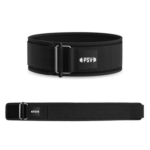 Strong Premium Quality Nylon Weightlifting Belt for Bodybuilding, Powerlifting, Cross Training, Work out of the Day - with Velcro and Metal Roller Buckle For Men and Women Strong Premium Quality Nylon Weightlifting Belt for Bodybuilding, Powerlifting, Cross Training, Work out of the Day - with Velcro and Metal Roller Buckle For Men and Women