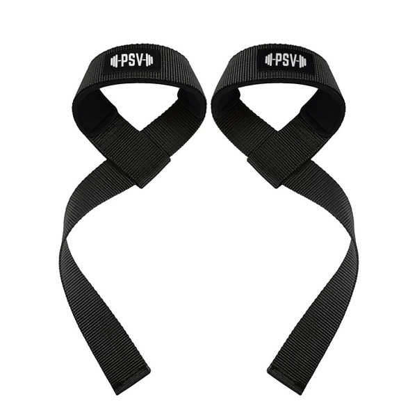 Lifting Wrist Straps with Neoprene Padding for Weightlifting Bodybuilding Powerlifting Strength Training Deadlifts