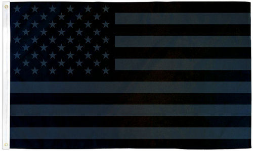 3x5ft Polyester USA (Blackout) Flag 3x5ft Polyester USA (Blackout) Flag