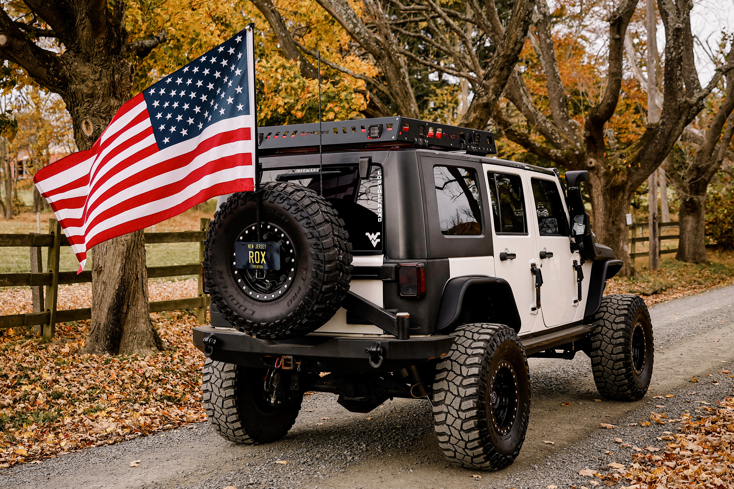 Rox Offroad Jeep Flag Pole Mounts