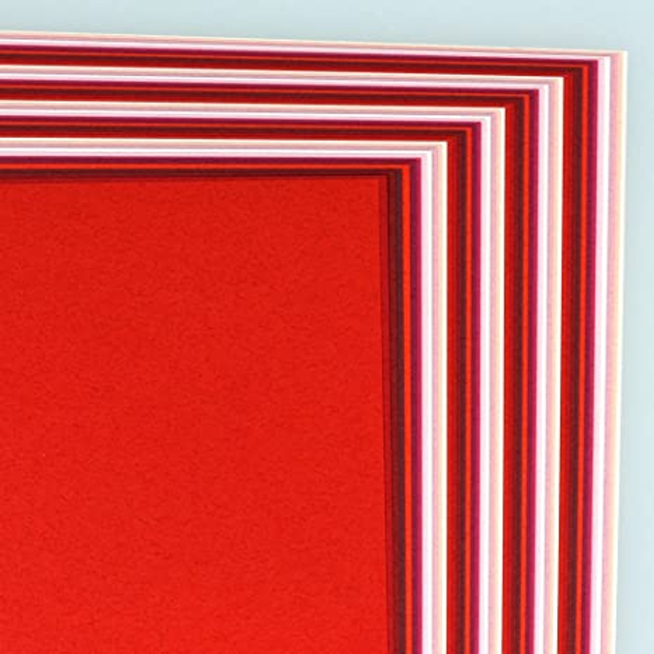 48 Sheets Japanese Tant Red Origami Paper-12 Shades of Red 6