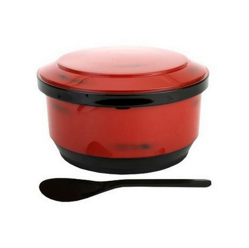 Rice Serving Bowl Ohitsu Small Red