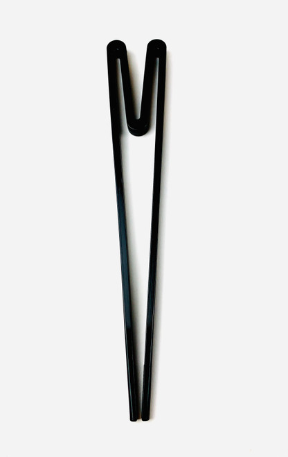 Plastic Training Chopsticks Black