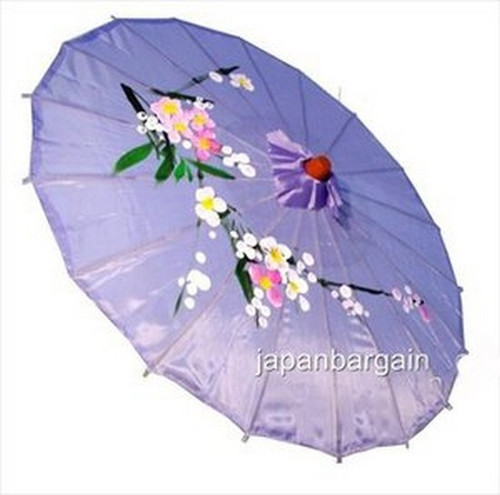 Lavender Asian Parasol 22in