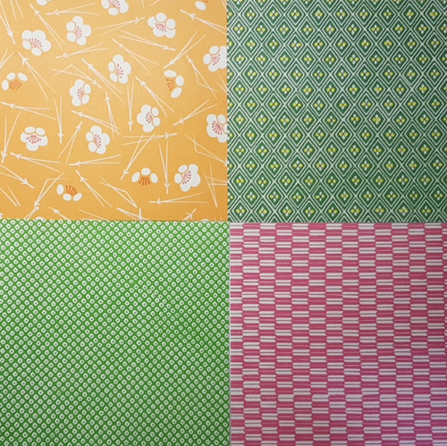 Origami Paper Washi Chiyogami Style 100 Sheets 10 Designs 6 inch