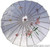 White Asian Parasol 22in