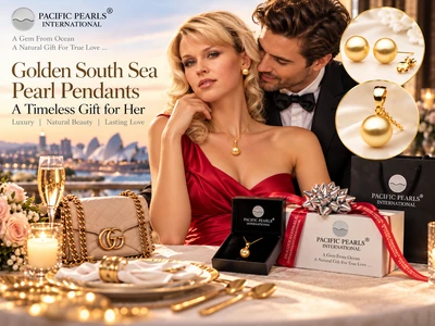 Golden Pearl Pendant Australia: A Timeless Gift for Her