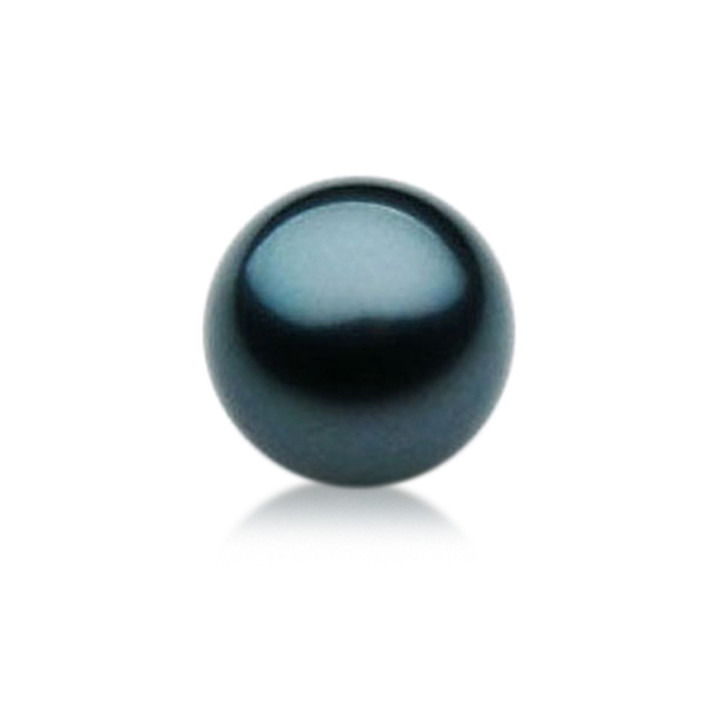  TL001 (AAA 10mm Tahitian Black pearl Loose Pearl )