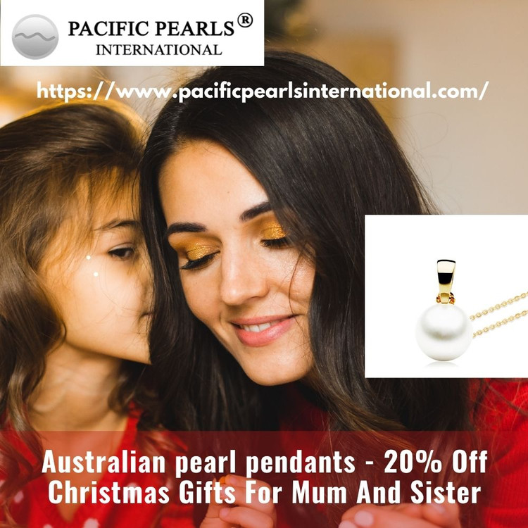 Australian pearl pendants - 20% Off Christmas Gifts For Mum And Sister