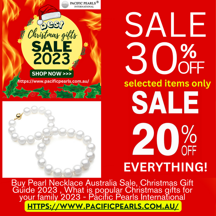 Buy Pearl Necklace Australia Sale, Christmas Gift Guide,