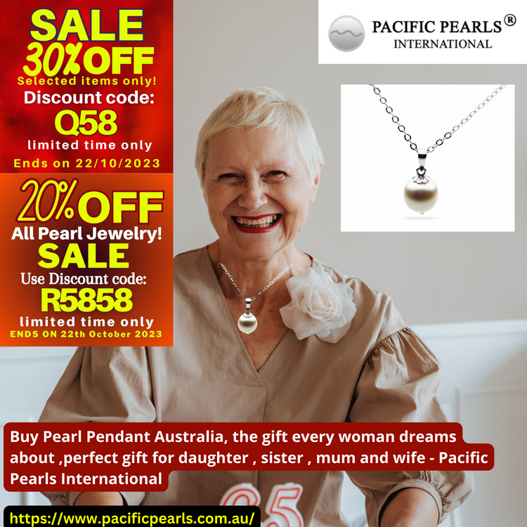 ​Buy Pearl Pendant Australia, Pacific Pearls International