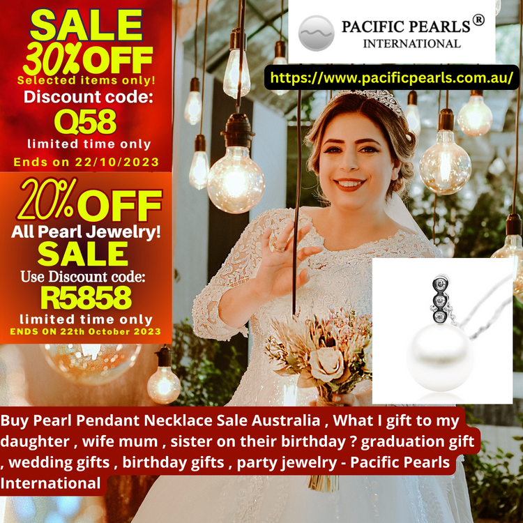 Buy Pearl Pendant Necklace Sale Australia