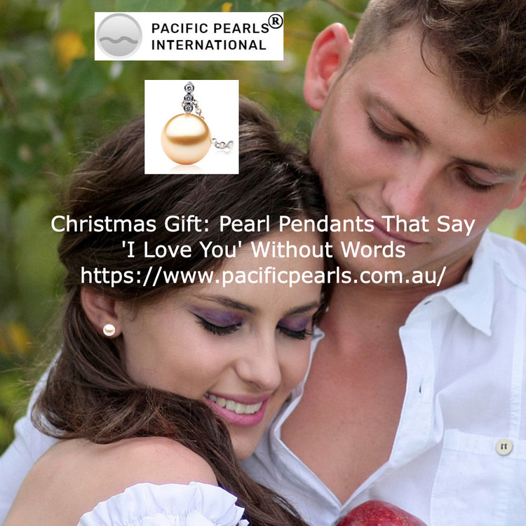 Christmas Gift: Black Pearl Pendants That Say 'I Love You' Without Words Christmas Gift: Black Pearl Pendants That Say 'I Love You' Without Words