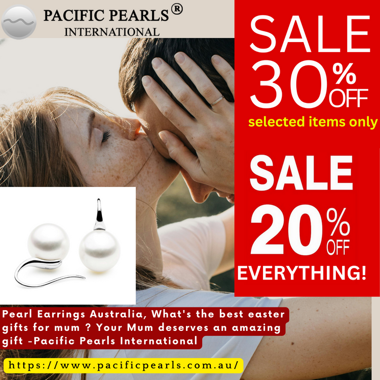 Freshwater pearl earrings , What's the best  gifts for mum ? Your Mum deserves an amazing gift