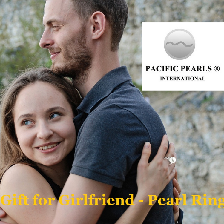 Gift for Girlfriend - Pearl Ring