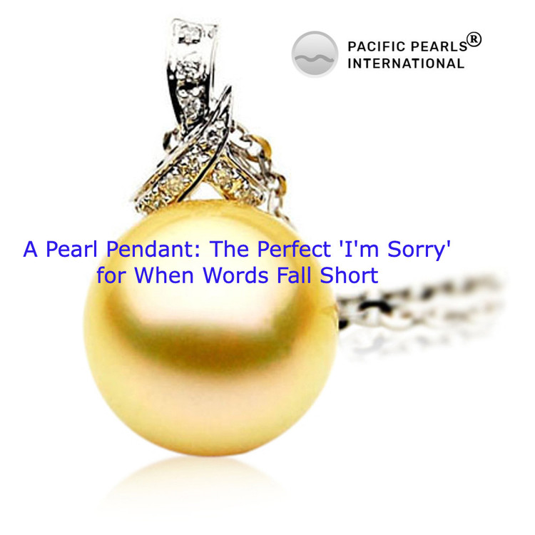 Australian  Pearl Pendant: When Words Fall Short