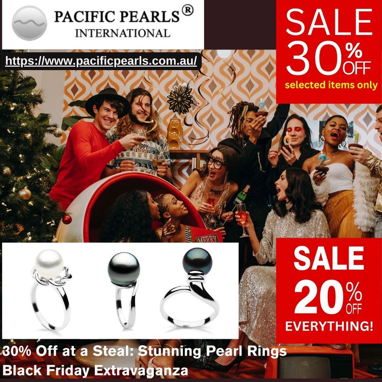 30% Off at a Steal: Stunning Pearl Rings