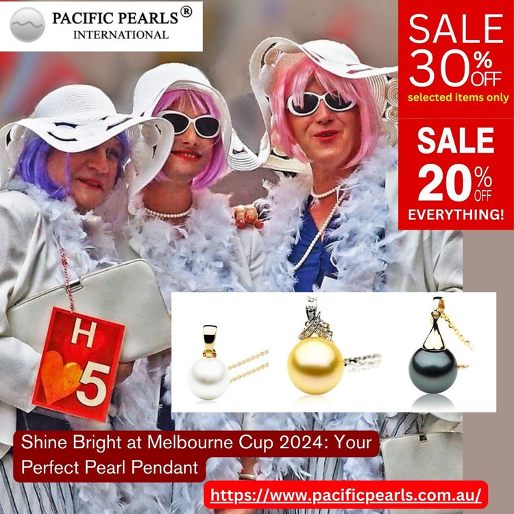 Shine Bright at Melbourne Cup : Your Perfect Pearl Pendant