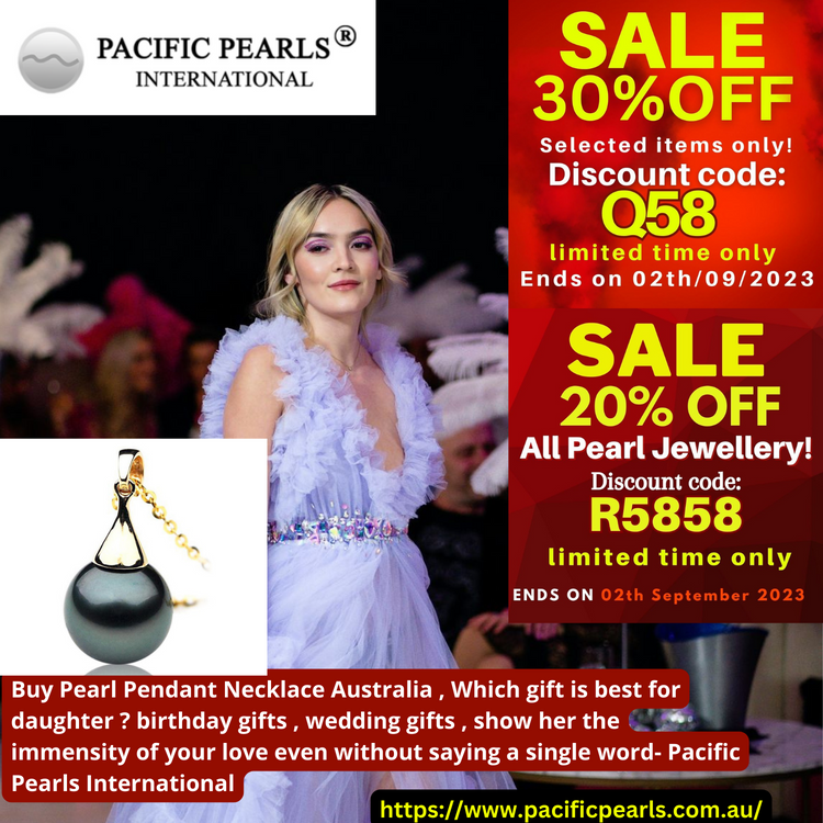 freshwater pearl pendant necklace Australia gift for her
