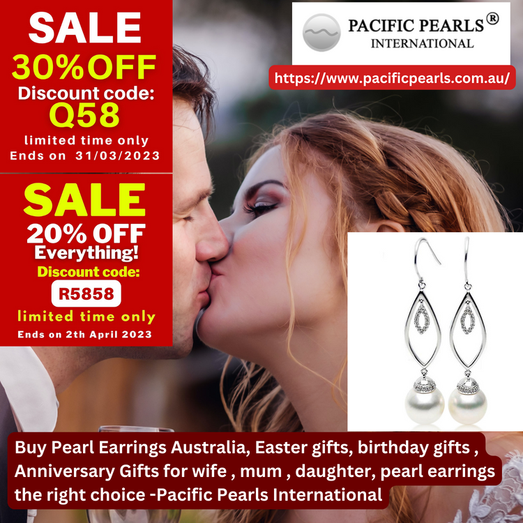 Buy Pearl Earrings Australia, Easter gifts, birthday gifts , Anniversary Gifts for wife , mum , daughter, pearl earrings the right choice -Pacific Pearls International Buy Pearl Earrings Australia, Easter gifts, birthday gifts , Anniversary Gifts for wife , mum , daughter, pearl earrings the right choice -Pacific Pearls International