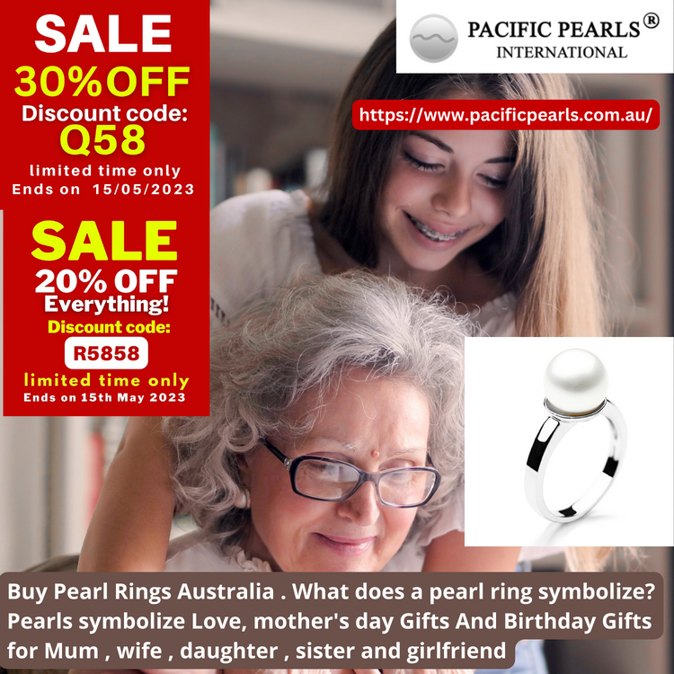 Buy Pearl Rings Australia . What does a pearl ring symbolize? Pearls symbolize Love, mother's day Gifts And Birthday Gifts for Mum , wife , daughter , sister and girlfriend Buy Pearl Rings Australia . What does a pearl ring symbolize? Pearls symbolize Love, mother's day Gifts And Birthday Gifts for Mum , wife , daughter , sister and girlfriend