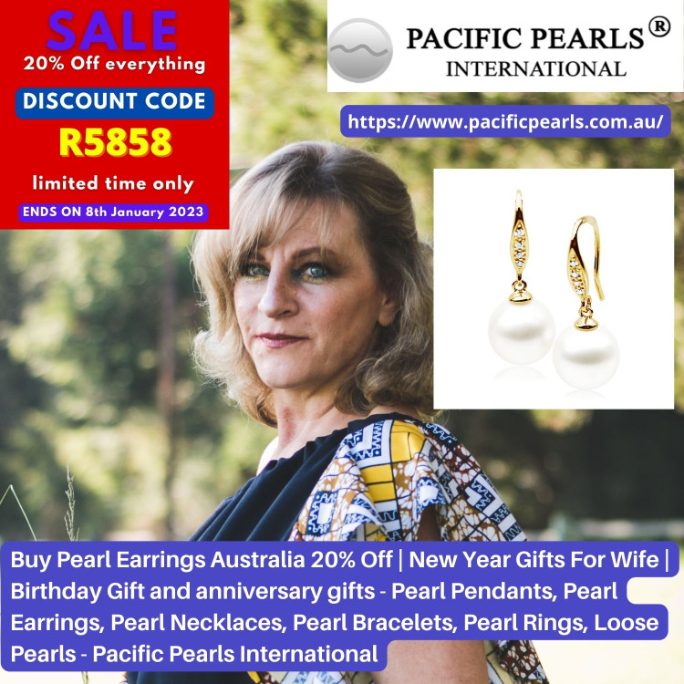 Buy Pearl Earrings Australia 20% Off | New Year Gifts For Wife | Birthday Gift and anniversary gifts - Pearl Pendants, Pearl Earrings, Pearl Necklaces, Pearl Bracelets, Pearl Rings, Loose Pearls - Pacific Pearls International
