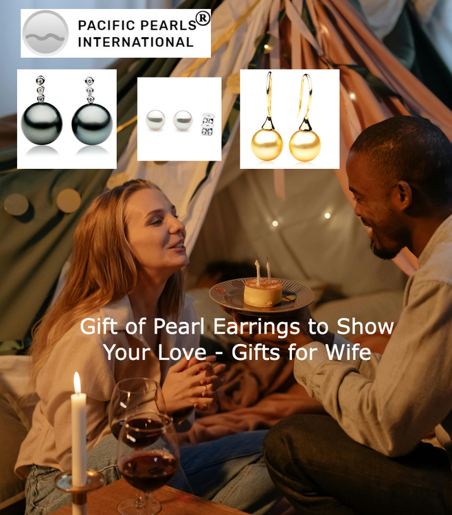 Gift of  Pearl Earrings Australia to Show Your Love - Gifts for Wife