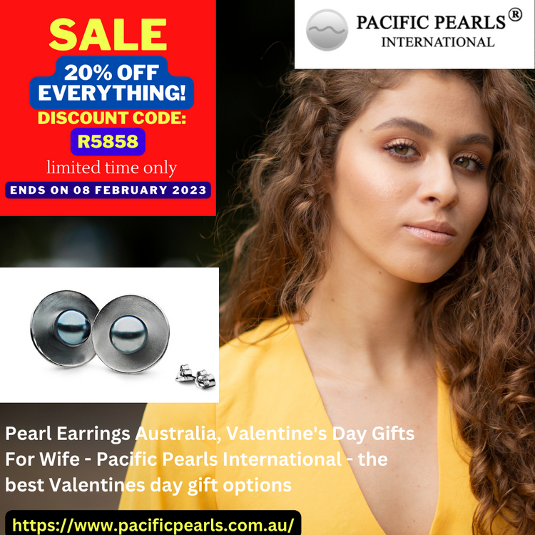 Pearl Earrings Australia, Valentine