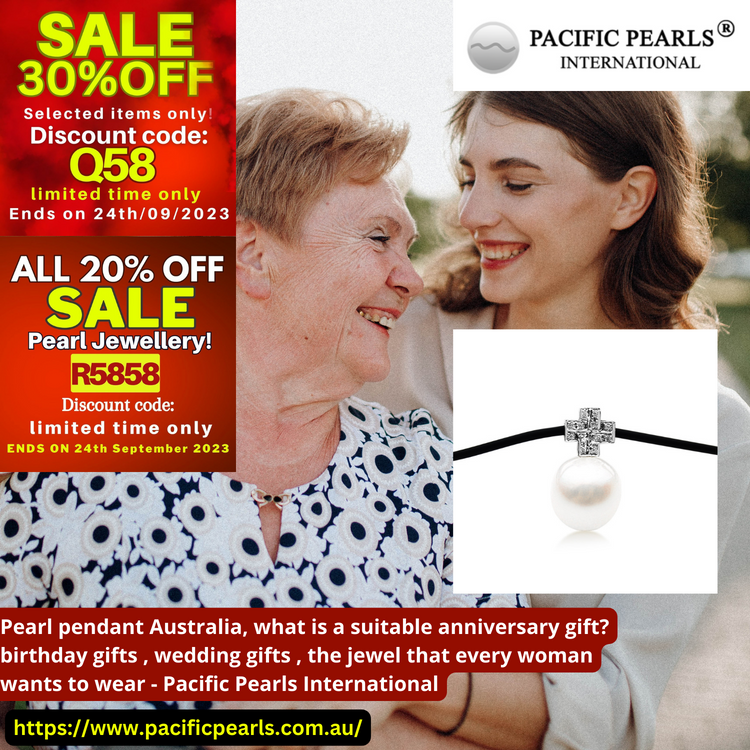 Pearl pendant , anniversary gift?