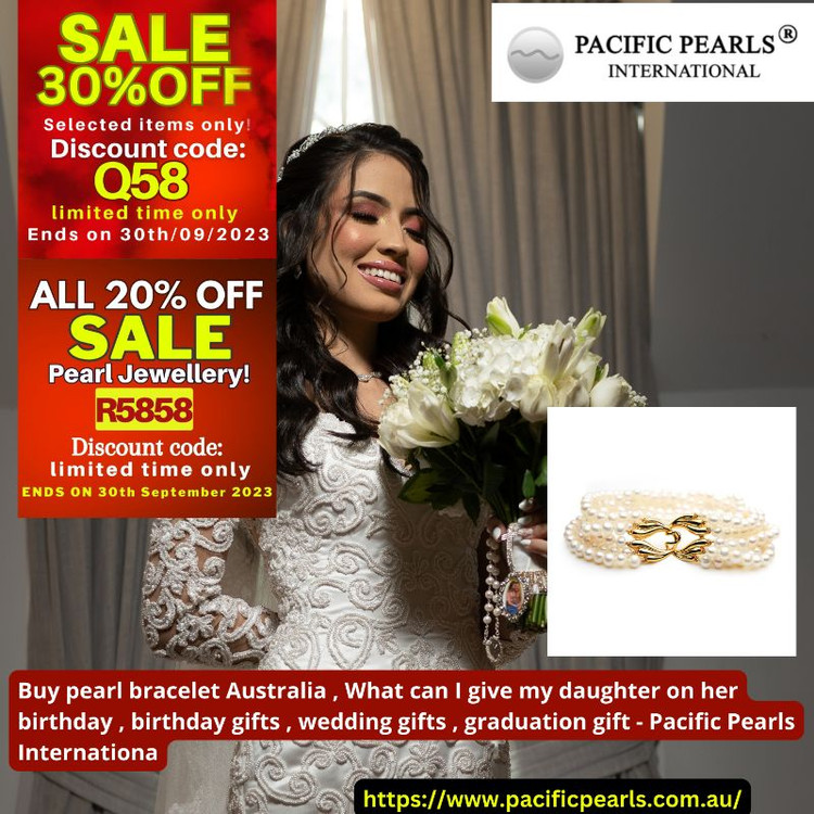 ​Buy pearl bracelet Australia , graduation gift