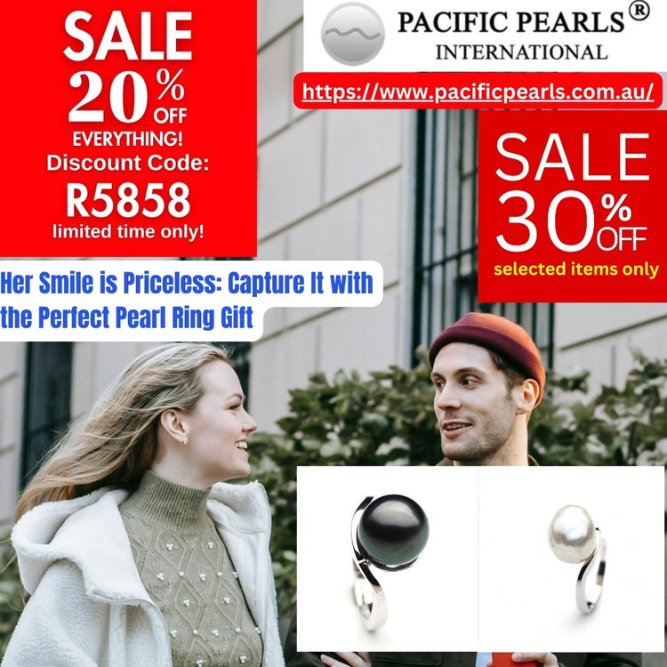Her Smile is Priceless: Capture It with Pearl Ring Gift
