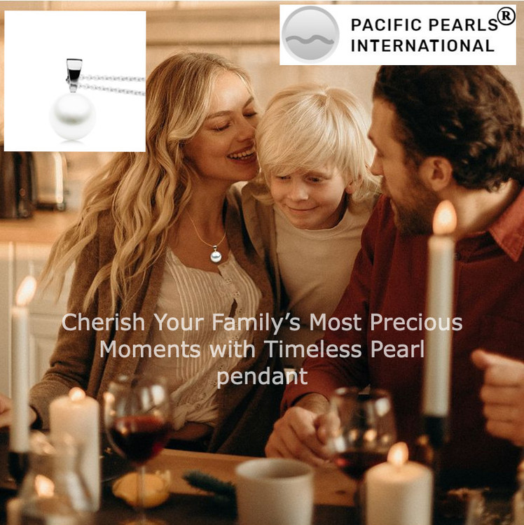 Cherish Your Family’s Most Precious Moments Pearl Pendant