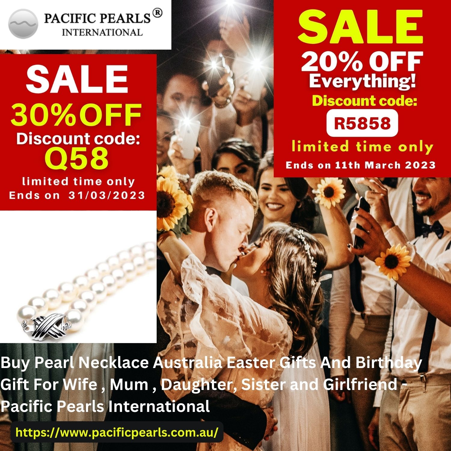 Buy Pearl Necklace Australia Easter Gifts And Birthday Gift For Wife