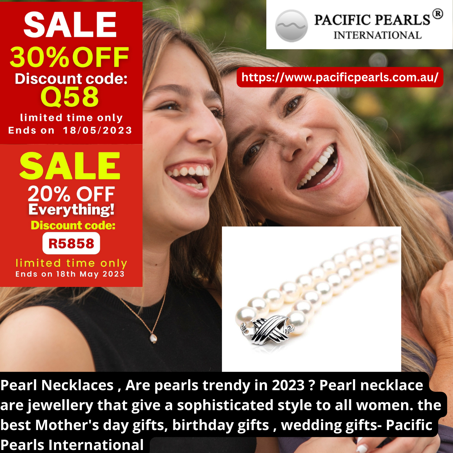 Pearl Necklaces , Are pearls trendy in 2023 ? Pearl necklace are