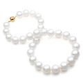 SN002 (AAA 10-11 mm Australian South Sea Pearl Necklace Gold Clasp ) )