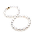 SN012 (AAA 13-15 mm Australian South Sea Pearl Necklace Gold Clasp )