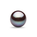 FL002 (11 mm AAA Quality Perfect Round Freshwater Cultured Brown Pearl - Loose Pearl )