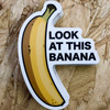 Look at This Banana Sticker