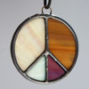 Stained Glass Peace Sign 93