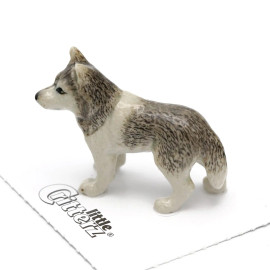 Husky Miniature Figurine