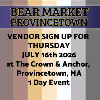 BEAR MARKET THURSDAY VENDOR SPACE 