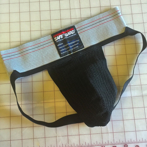 STG JOCK - BLACK / Grey Waist