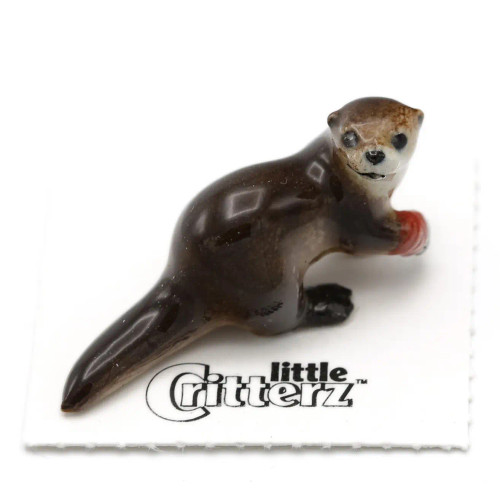 River Otter 2 Miniature Figurine